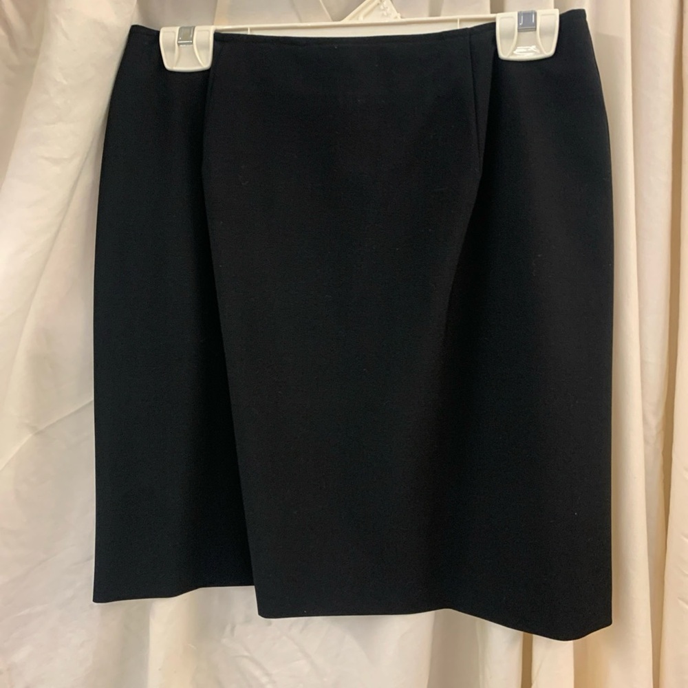 J. Jill Classic Black Pencil Skirt